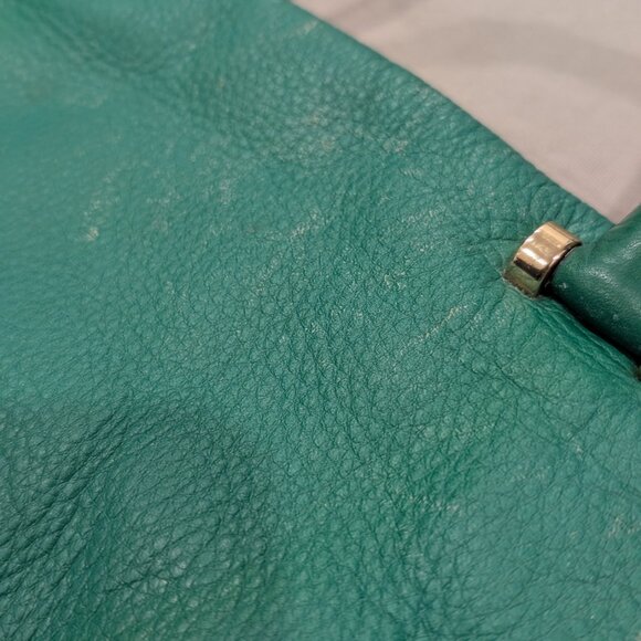 Michael Kors Signature Logo cross body leather shoulder bag Y2K 2000s - Picture 3 of 9